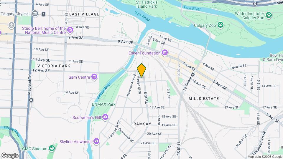 1045 8 St SE Map and Location Details