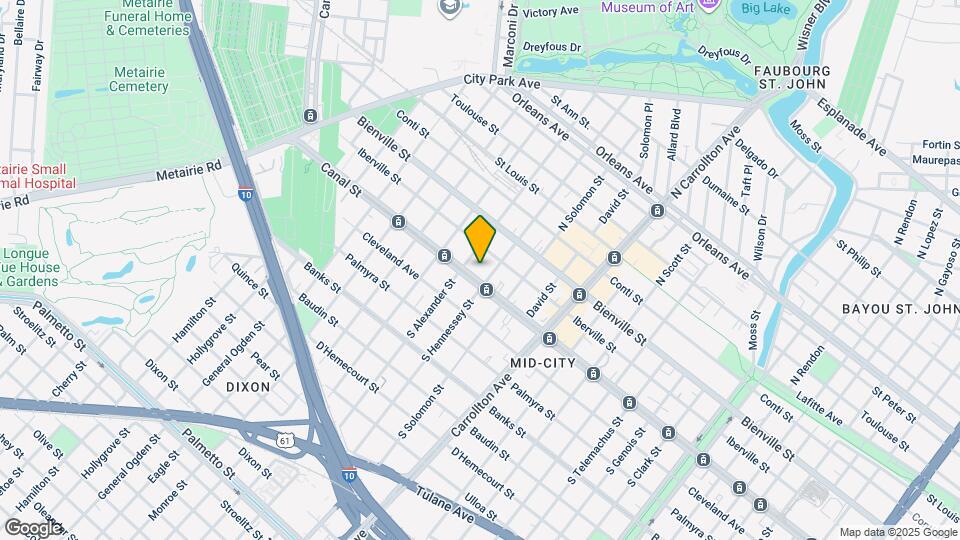 4317 Canal St Map and Location Details