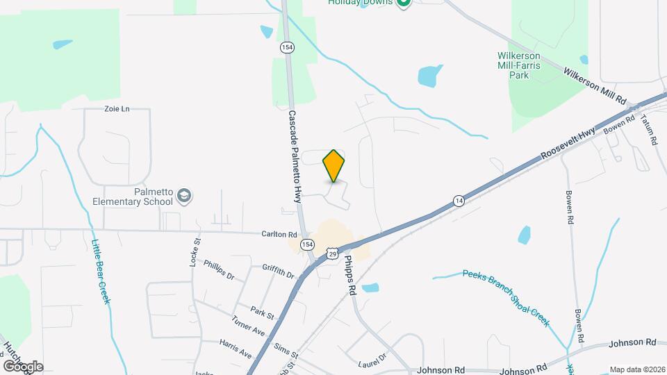 Palmetto Preserve Map and Location Details