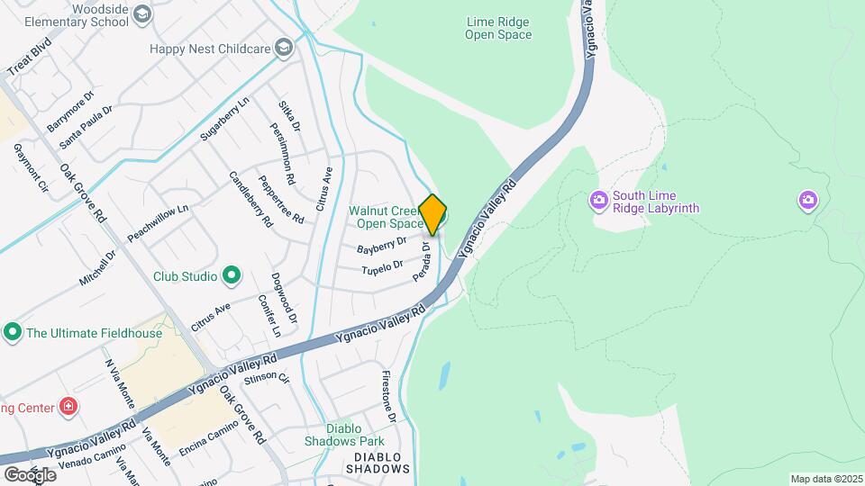3613 Perada Dr Map and Location Details