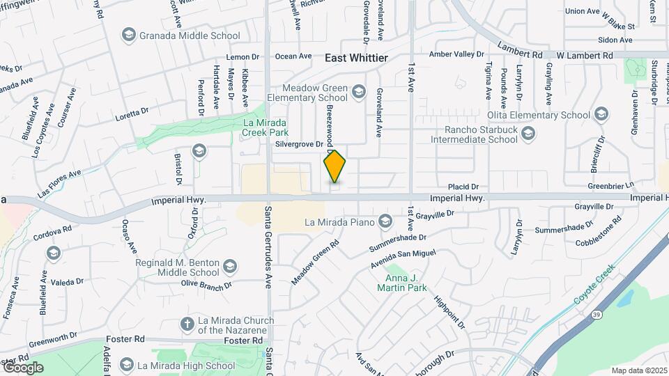 12424 Breezewood Dr Map and Location Details