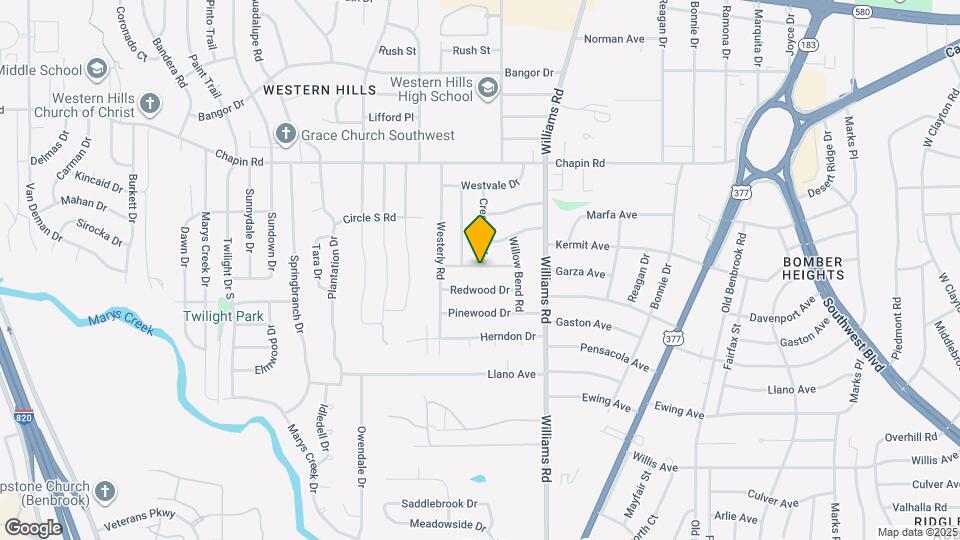 8101 Beechwood Dr Map and Location Details