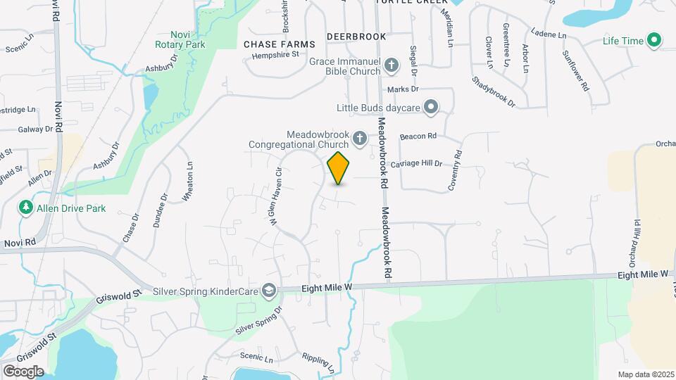 41712 Onaway Dr Map and Location Details