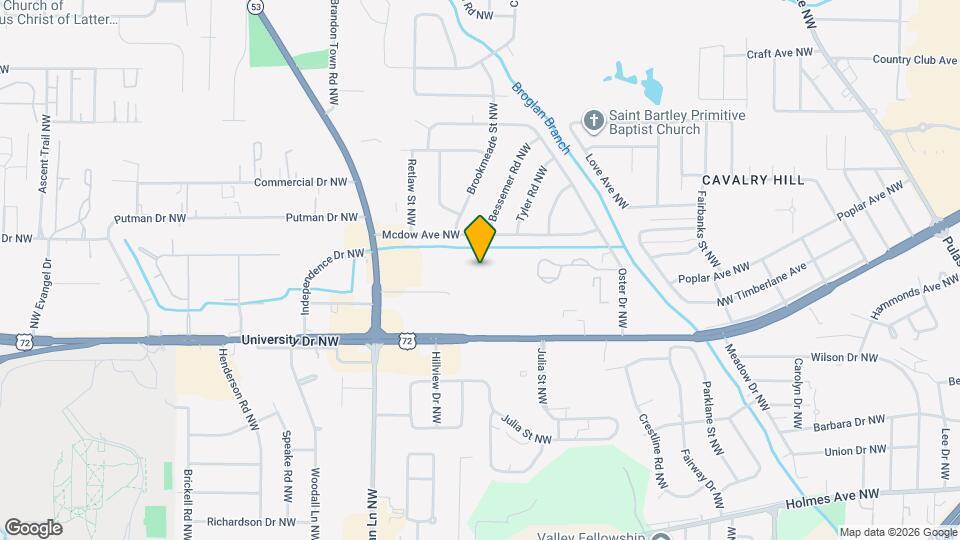 3784 University Dr NW, Unit SI FL2-ID1613220P Map and Location Details