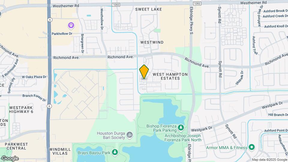 3172 Windchase Blvd, Unit 1023 Mapa y Detalles de la Ubicación