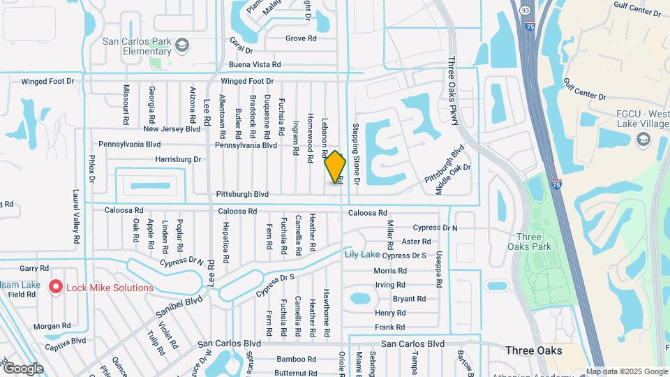 17560 Oriole Rd Map and Location Details
