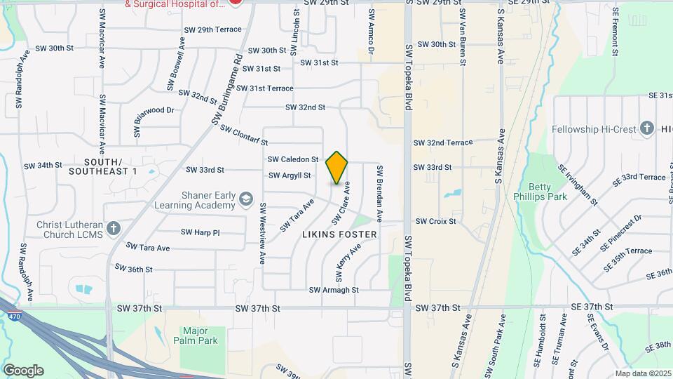 3396 SW Mayo Ave Mapa y Detalles de la Ubicación