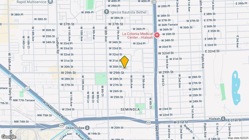 651 W 29th St Map and Location Details