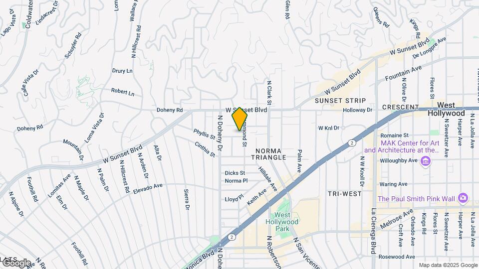 9009 Phyllis Ave Map and Location Details