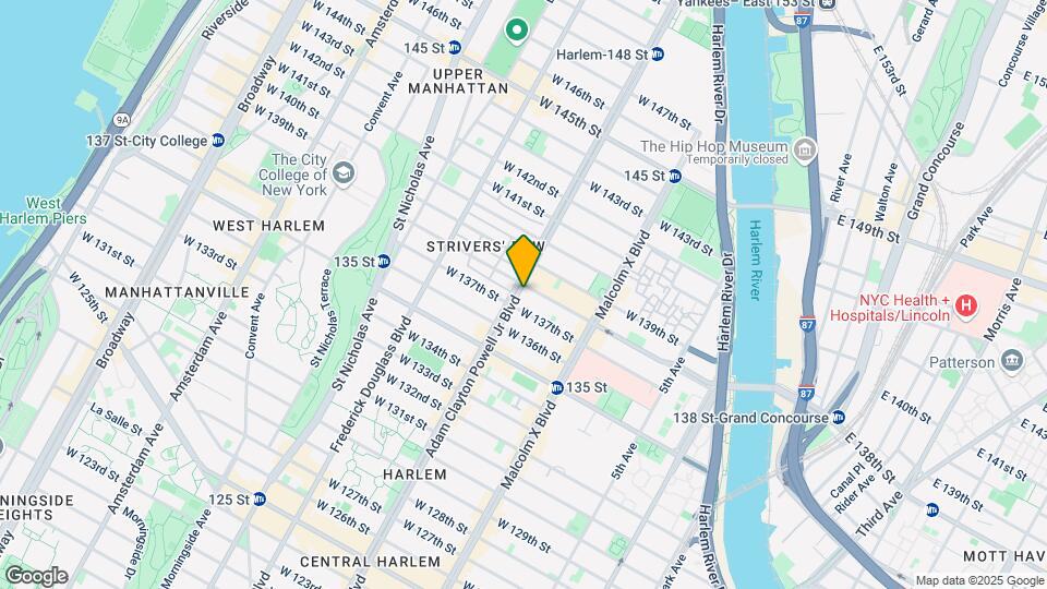 2351 Adam Clayton Powell Jr Blvd Map and Location Details
