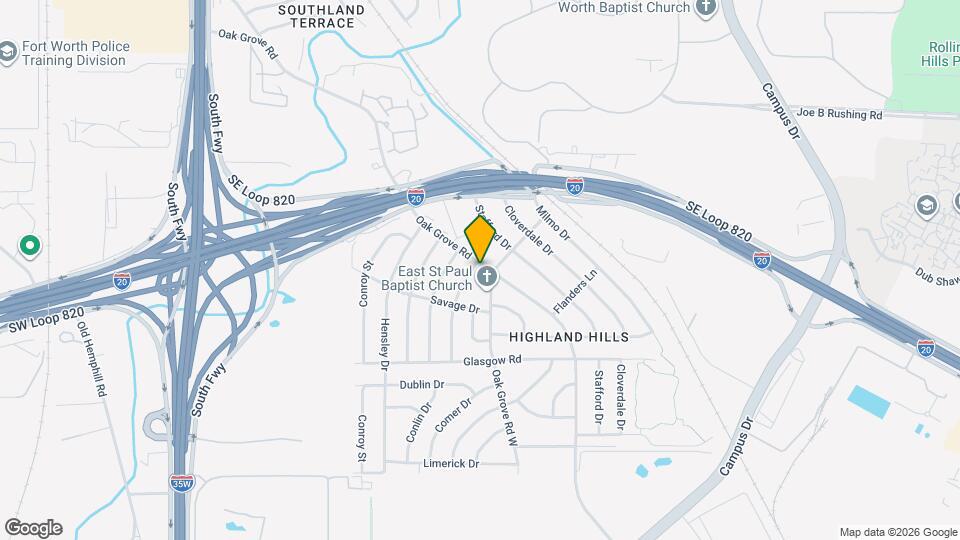 5301 Mansel Ln Map and Location Details