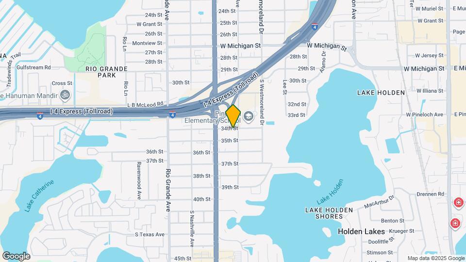 1204 34th St Map and Location Details