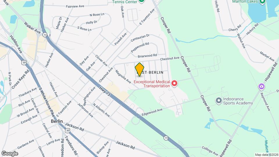 335 Myrtle Ave Map and Location Details