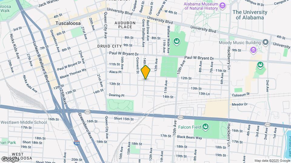 1215 14th Ave Map and Location Details