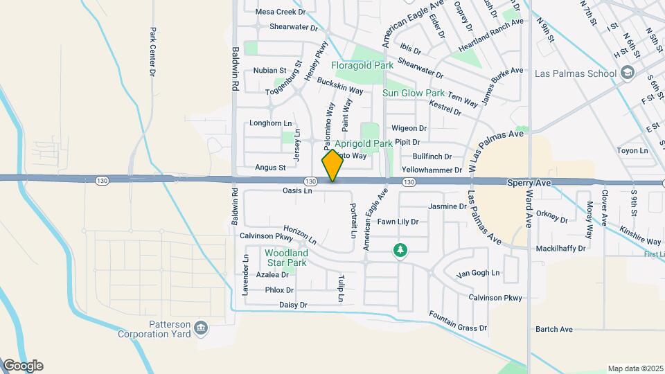1321 Oasis Ln Map and Location Details