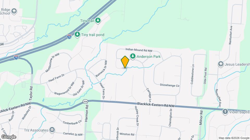 9183 Indian Mound Ct NW Map and Location Details