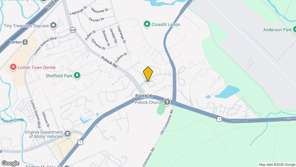 7426 Rhondda Dr Map and Location Details