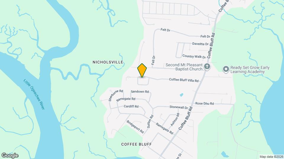 307 Coffee Bluff Villa Rd Map and Location Details