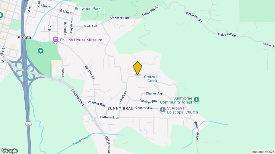 1454 Beverly Dr Map and Location Details