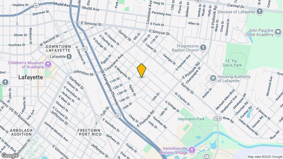 700 13th St Map and Location Details