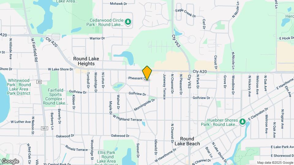 1610 Goldenrod Terrace Map and Location Details