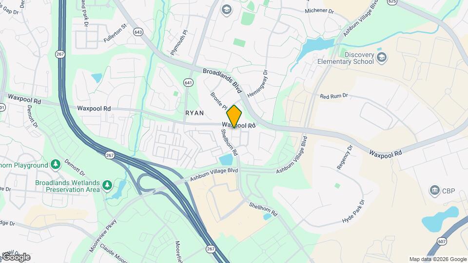 21758 Flora Springs Terrace Map and Location Details