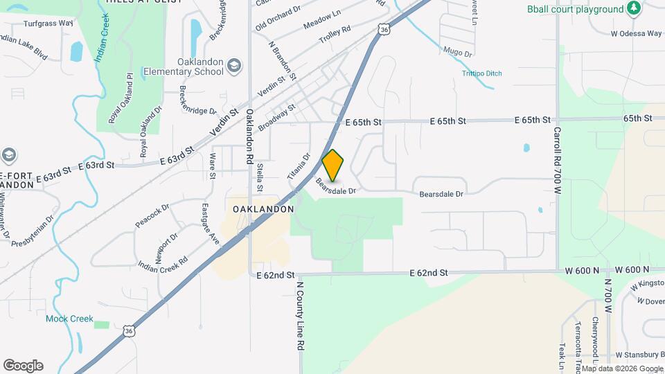 12030 Bearsdale Dr Map and Location Details