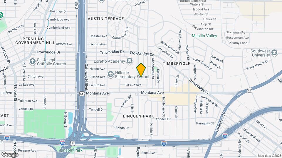 4704 Clifton Ave Map and Location Details