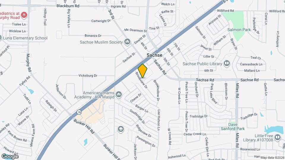 5510 Brookview Ct Map and Location Details