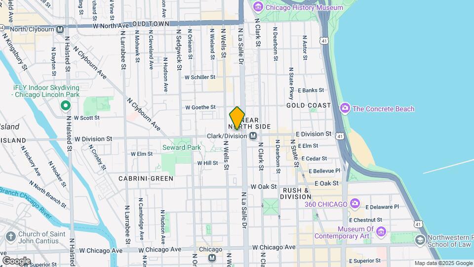 162 W Division St, Unit 313 Mapa y Detalles de la Ubicación