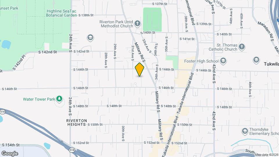 14431 32nd Ln S Map and Location Details