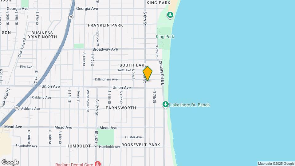 2005 S 8th St Map and Location Details