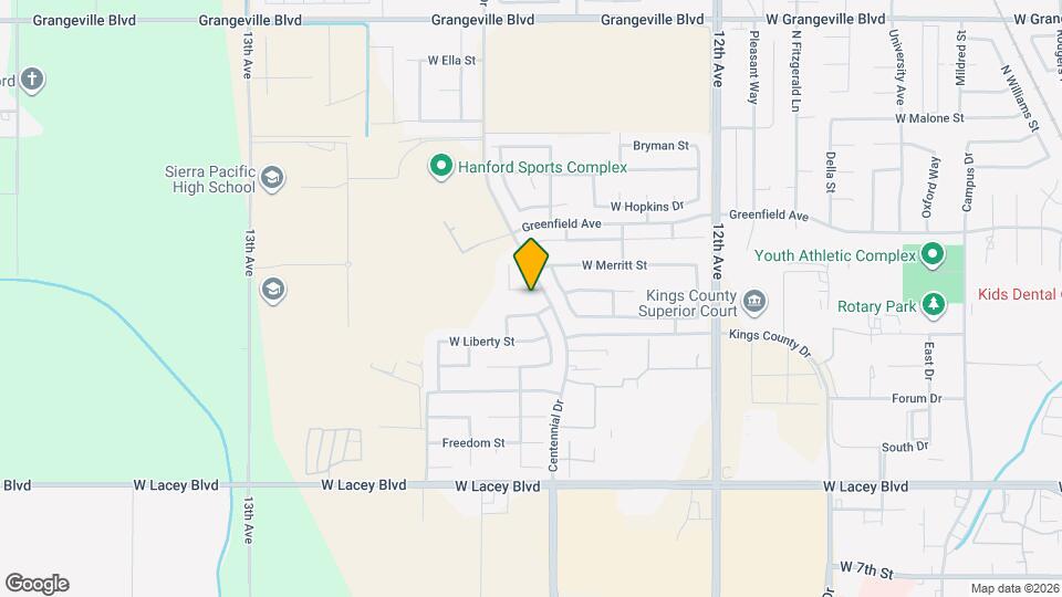 2071 W Rio Hondo Way Map and Location Details