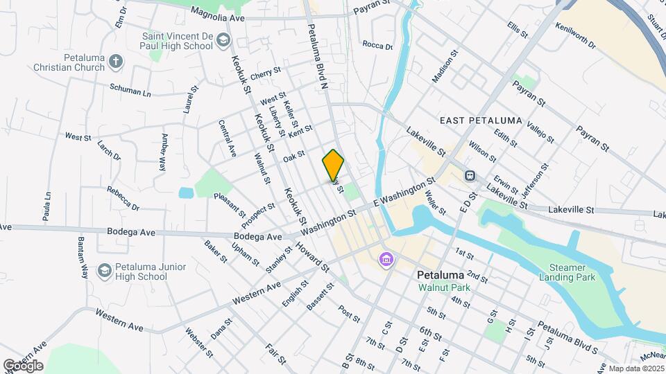 249 Kentucky St, Unit B 1 bedroom Map and Location Details