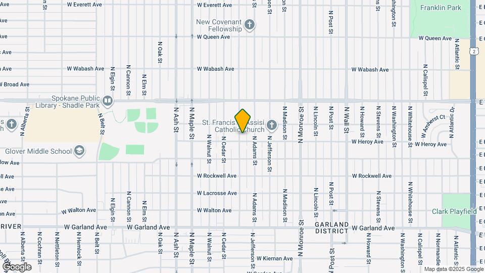 4408 N Hawthorne St Mapa y Detalles de la Ubicación