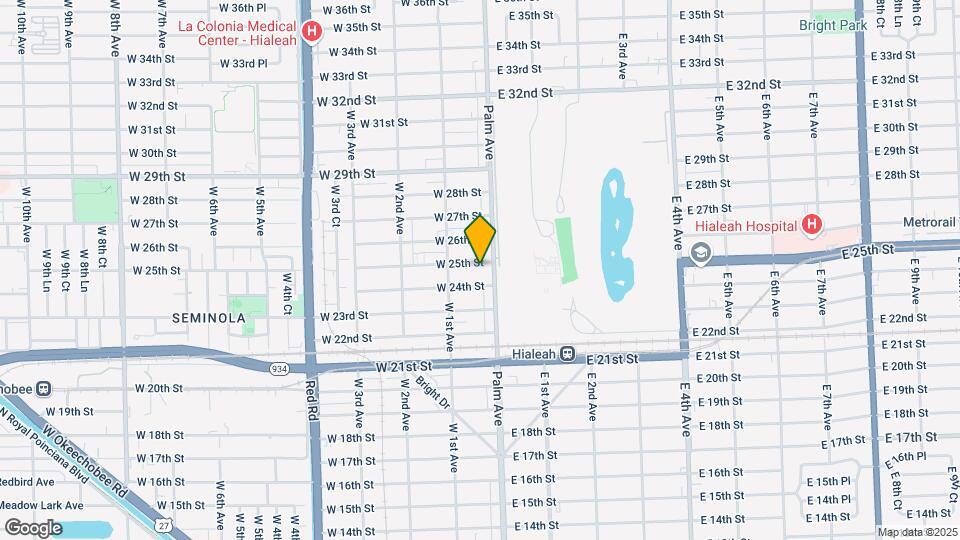 30 W 25th St Map and Location Details