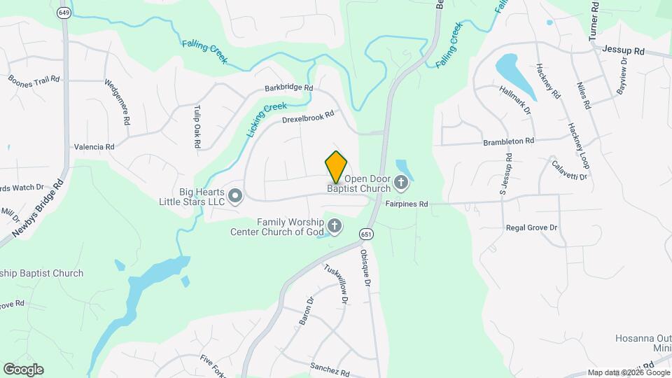 7731 Drexelbrook Rd, Unit 2224 Mapa y Detalles de la Ubicación