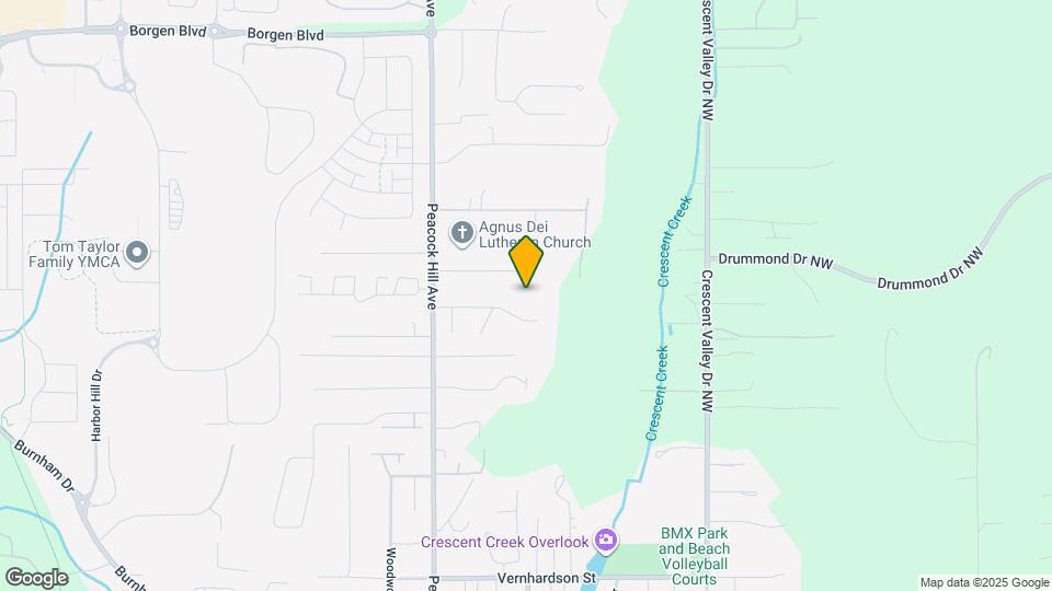 3518 105th St NW, Unit A Map and Location Details