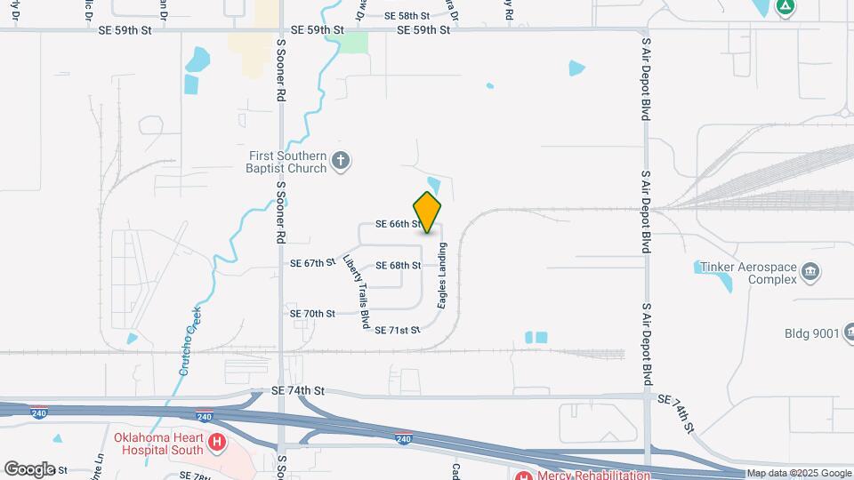 6800 Old Glory Ln Map and Location Details