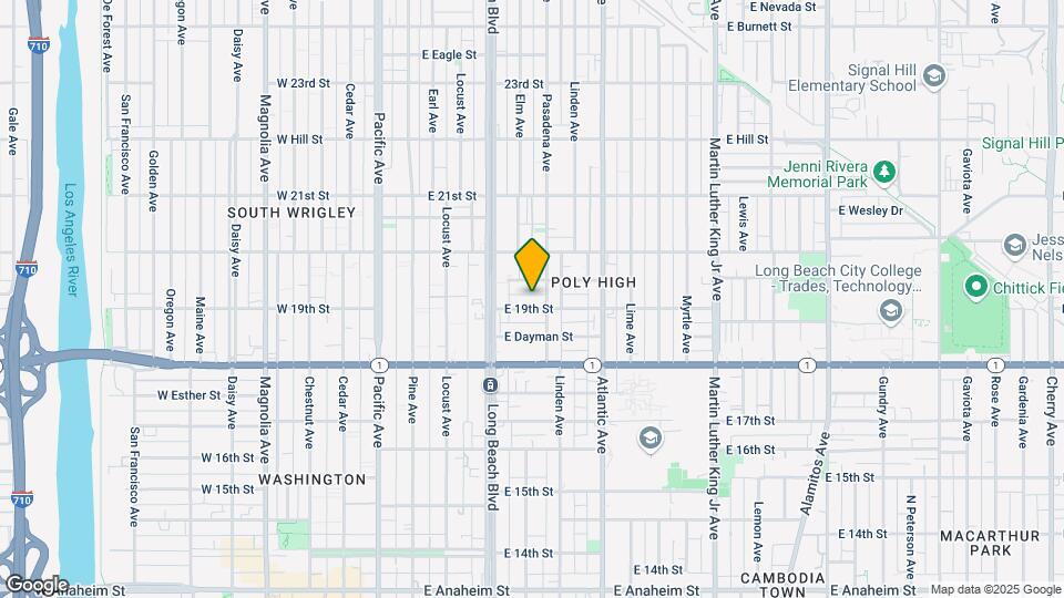 347 E 19th St Map and Location Details