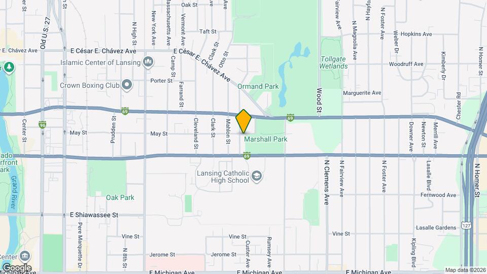 732 Maryland Ave Map and Location Details