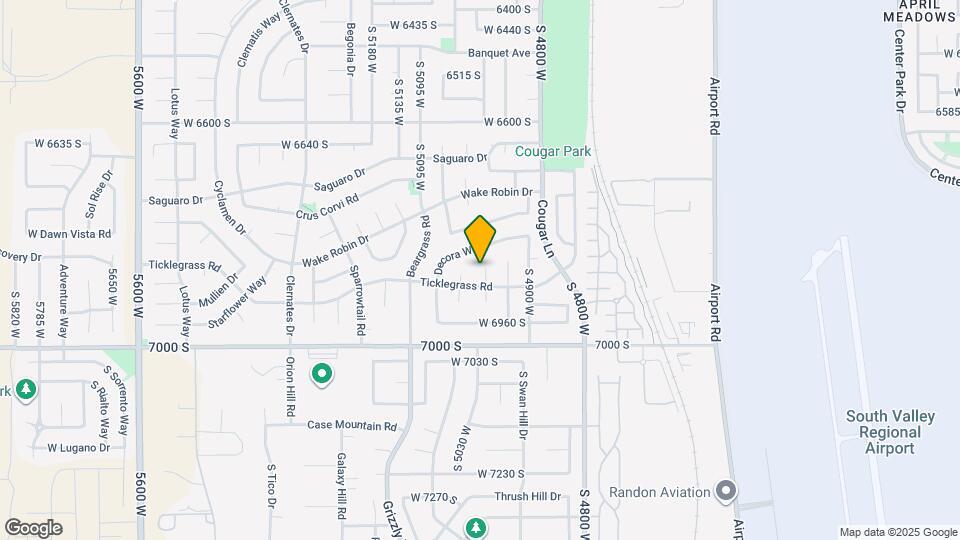 6862 S 4975 W Map and Location Details