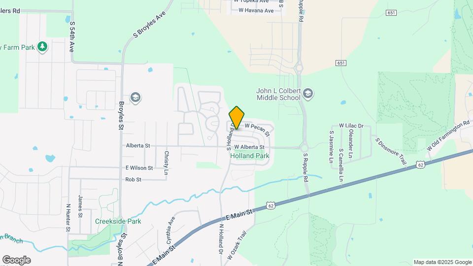 4522 W Sweetgum Ln Map and Location Details