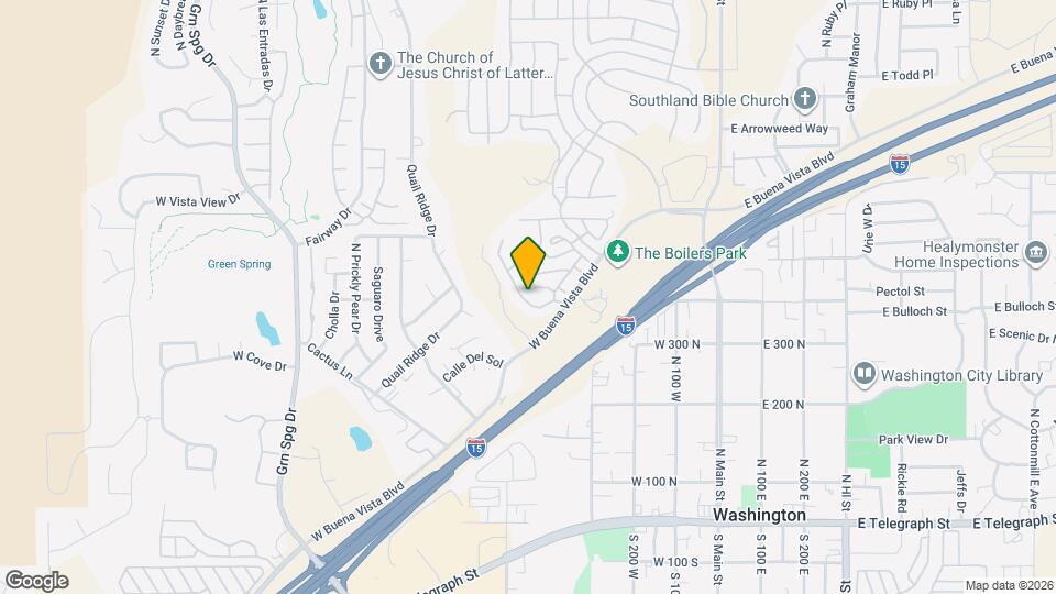 446 N Creek Ridge Dr Map and Location Details