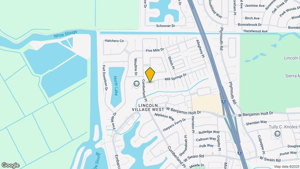 3630 Mill Springs Dr Map and Location Details