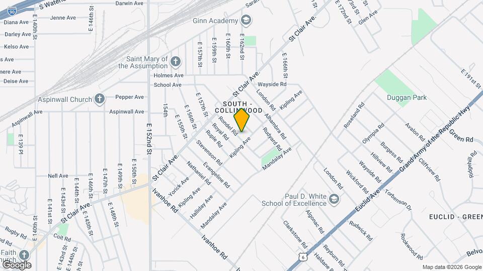 907 Rondel Rd Map and Location Details