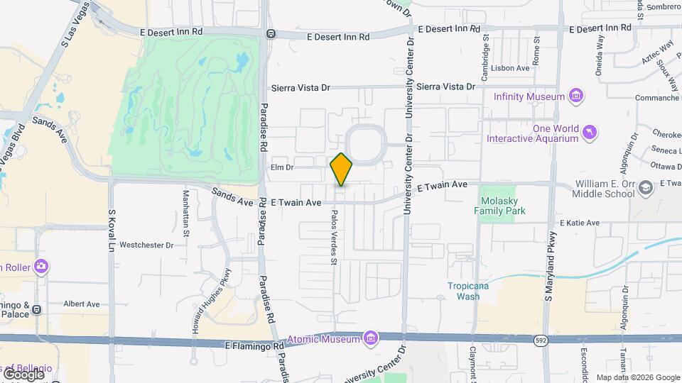 3720 Palos Verdes St Mapa y Detalles de la Ubicación