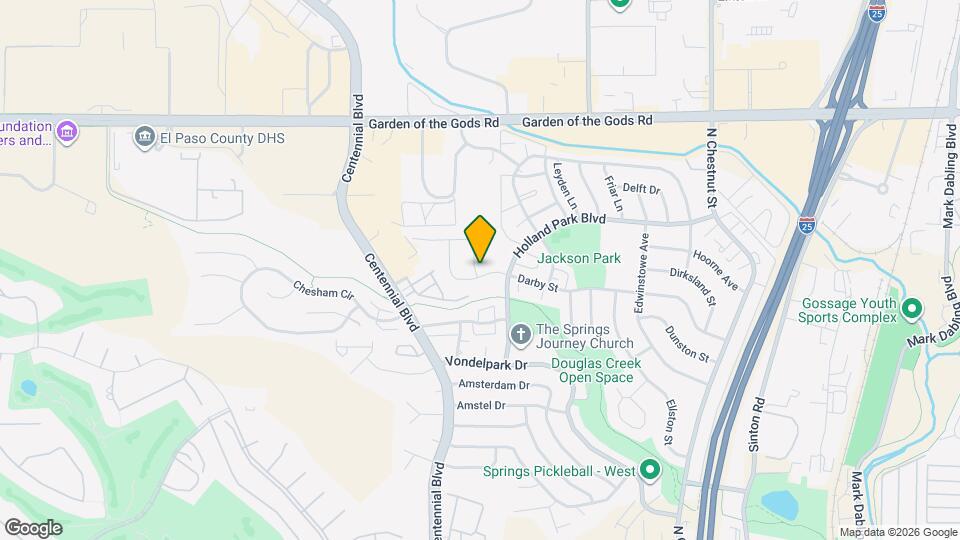 4125 Tulip Way Map and Location Details