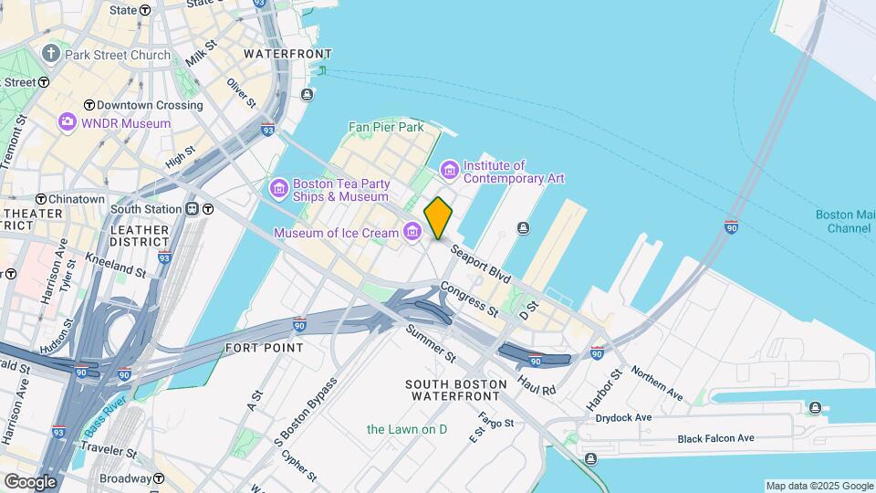 135 Seaport Blvd, Unit 908 Mapa y Detalles de la Ubicación