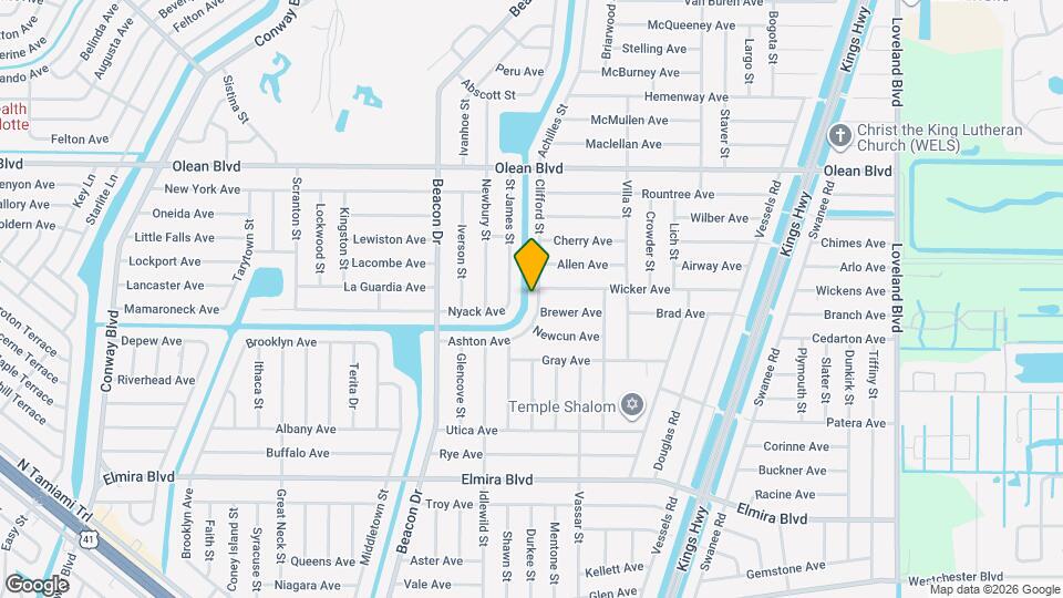 3177 Clifford St Map and Location Details